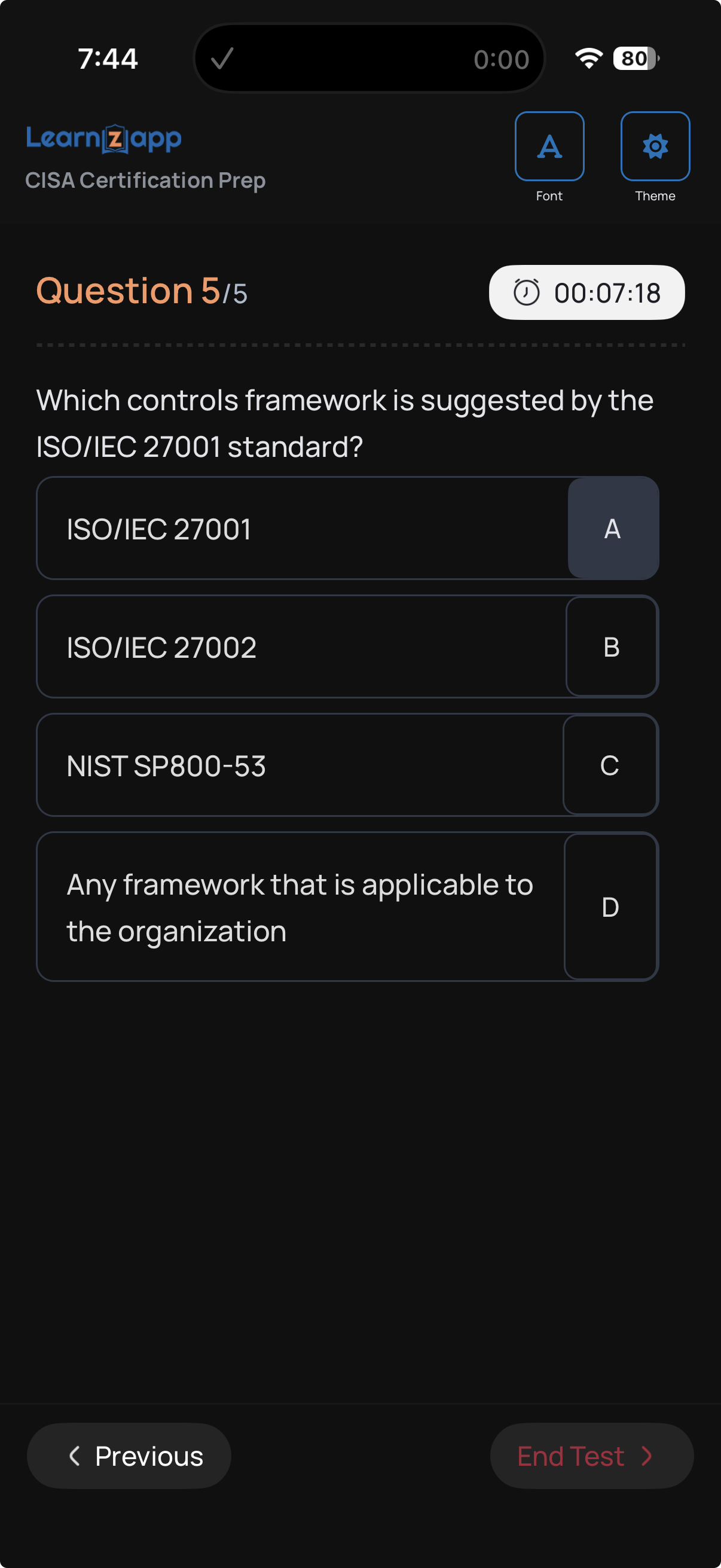 Answer with Confidence