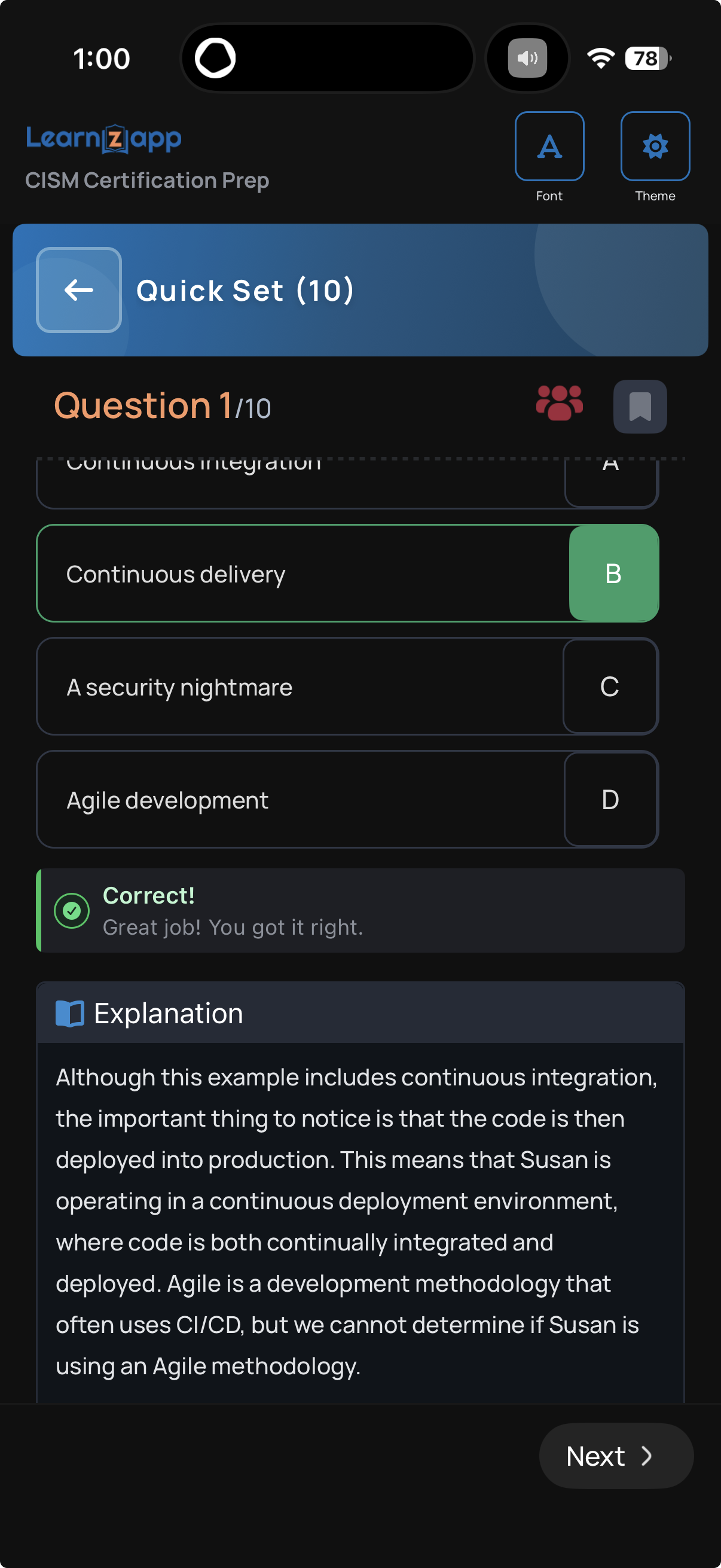 Detailed Answer Explanations