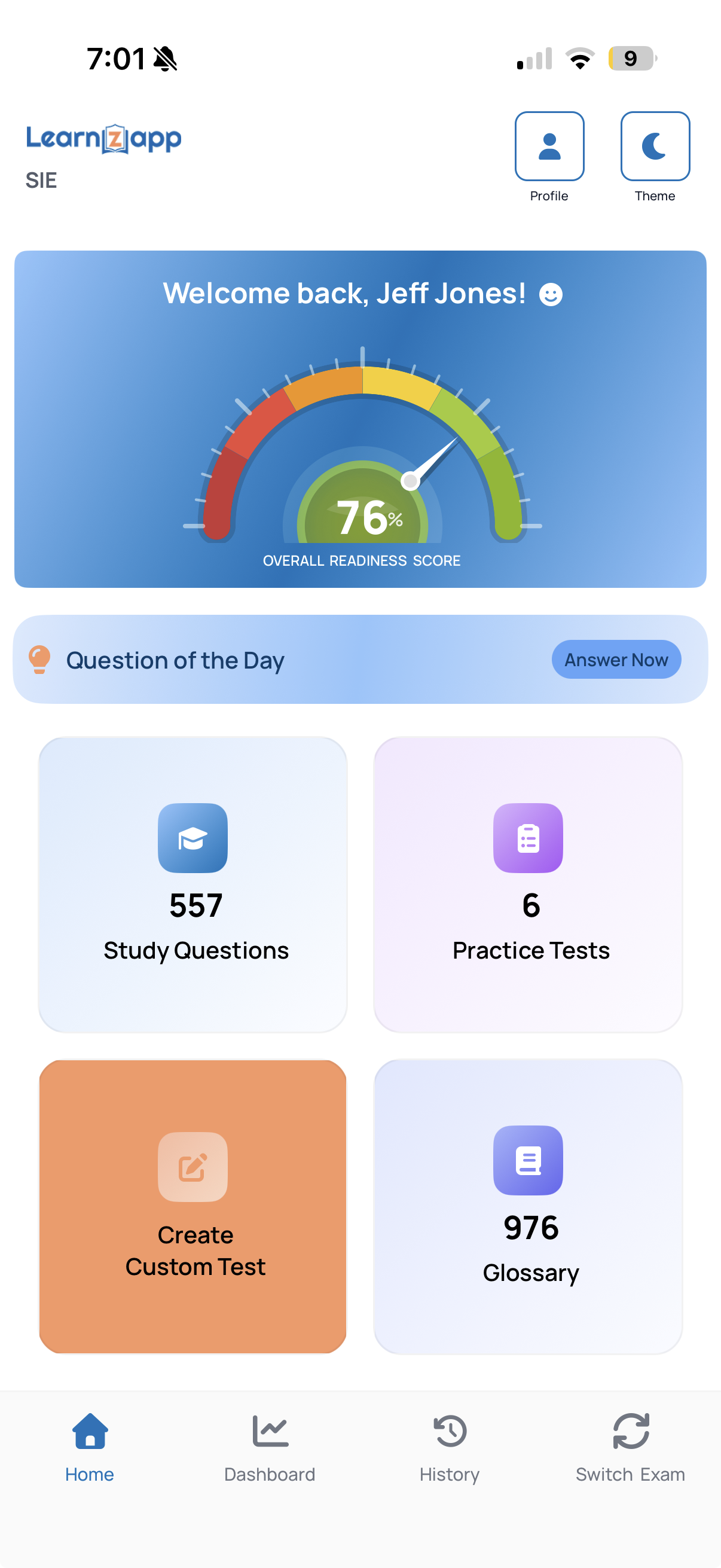 Light & Dark Mode Support